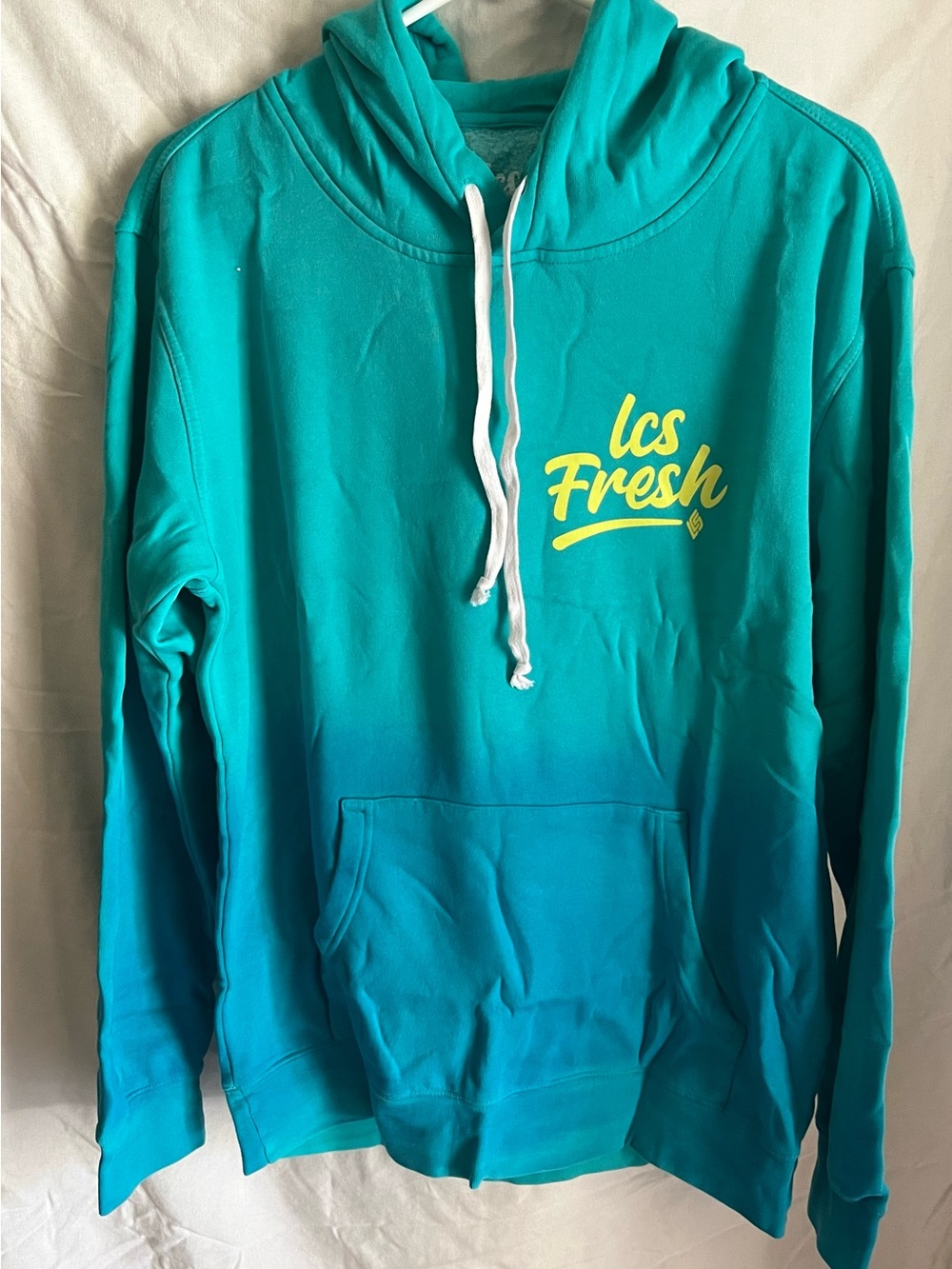LCS Fresg Teal to Aqua Ombre Hoodie - Riot games